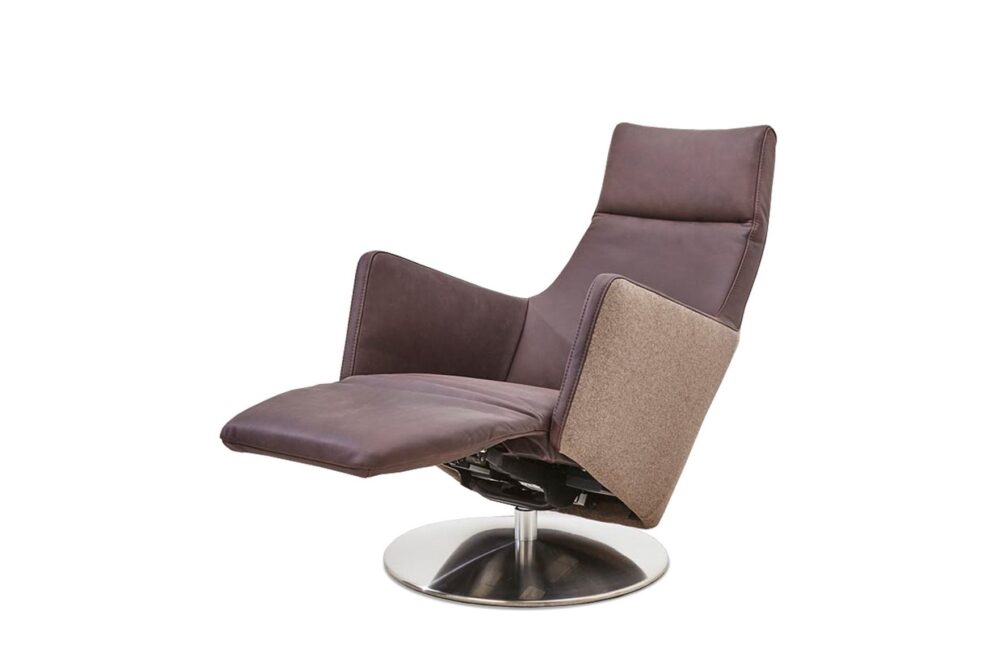 Fotel minimalistyczny, rozkładany fotel Simples, wygodny fotel, modny fotel